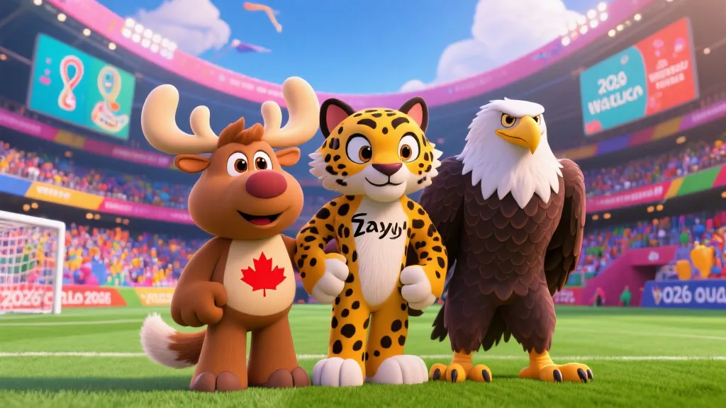 揭秘2026世界杯吉祥物：Maple、Zayu与Clutch背后的文化密码与狂欢寓意